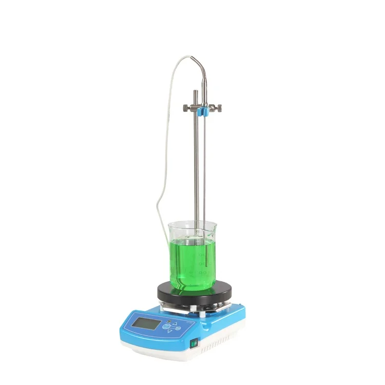 Corrosion resistant aluminum alloy housing laboratory magnetic stirrer with heater