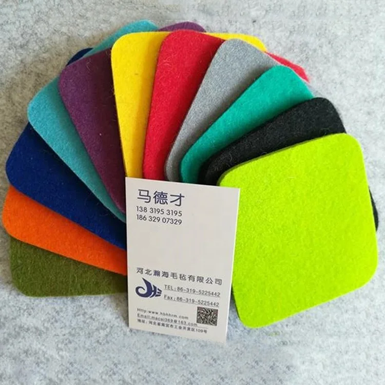 
Factory supply best price 2mm thick non woven fabric needle punch polyester felt 