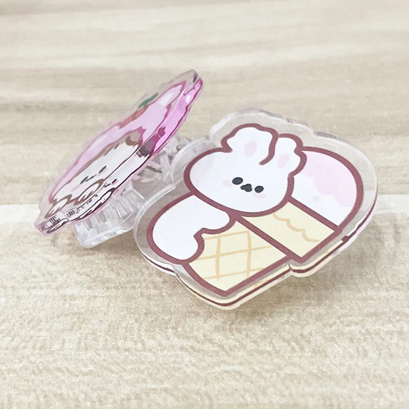 Juno Creative clip custom Mini CuteAcrylic Clip Stationery Clip Sticky Note acrylic paper Clip