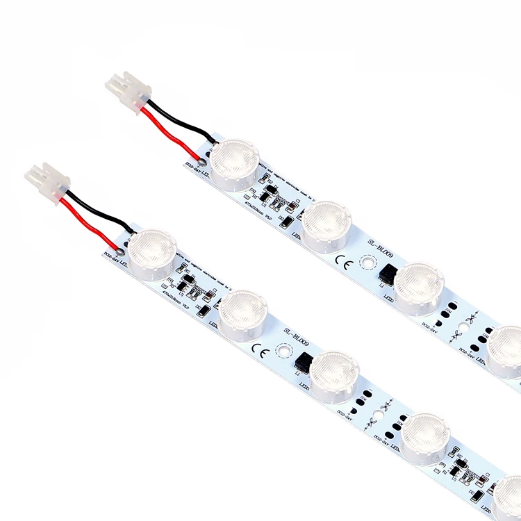 
Powerful Side Emitting 9 LED Strip Light Bar DC12V for Aluminium Fabric Light Box 