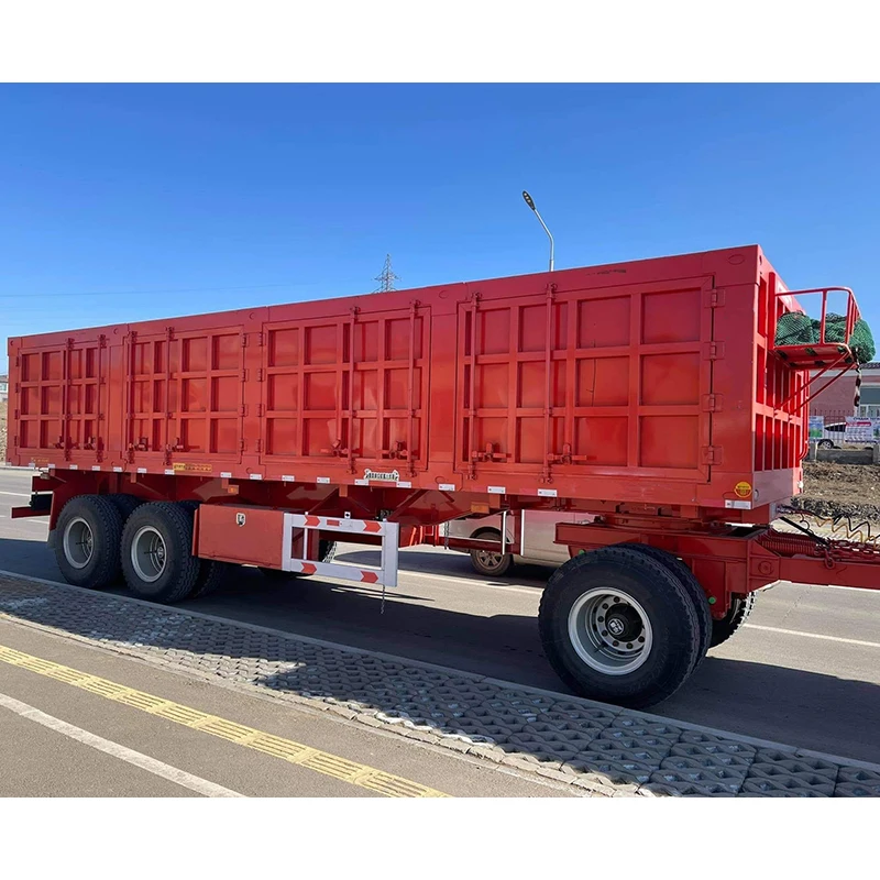 3 Axle 40ft 20 Feet Flatbed Spa Dolly Trailer And Utility Full Trailer Drawbar