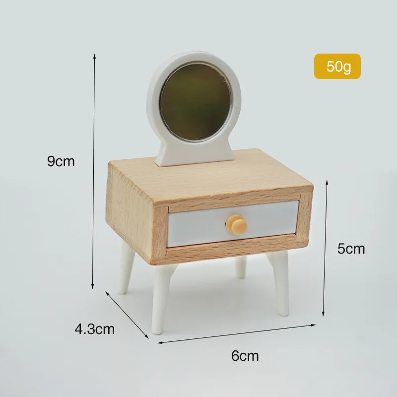 Деревянная мебель для кукольного домика