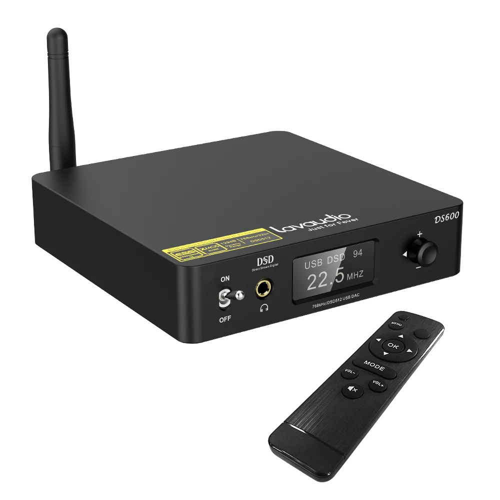HiFi DAC приемник Lavaudio DS600 XMOS решение усилитель для наушников Bluetooth 5,0 с 3,5 мм RCA выход с LDAC APTX LL HD