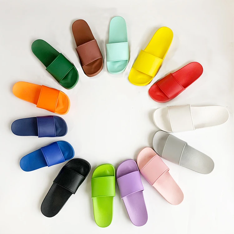 The United Kingdom popular Wholesale High Quality purple Slippers Fashionable Outdoor Summer sporty bath Slides with PVC Insoles