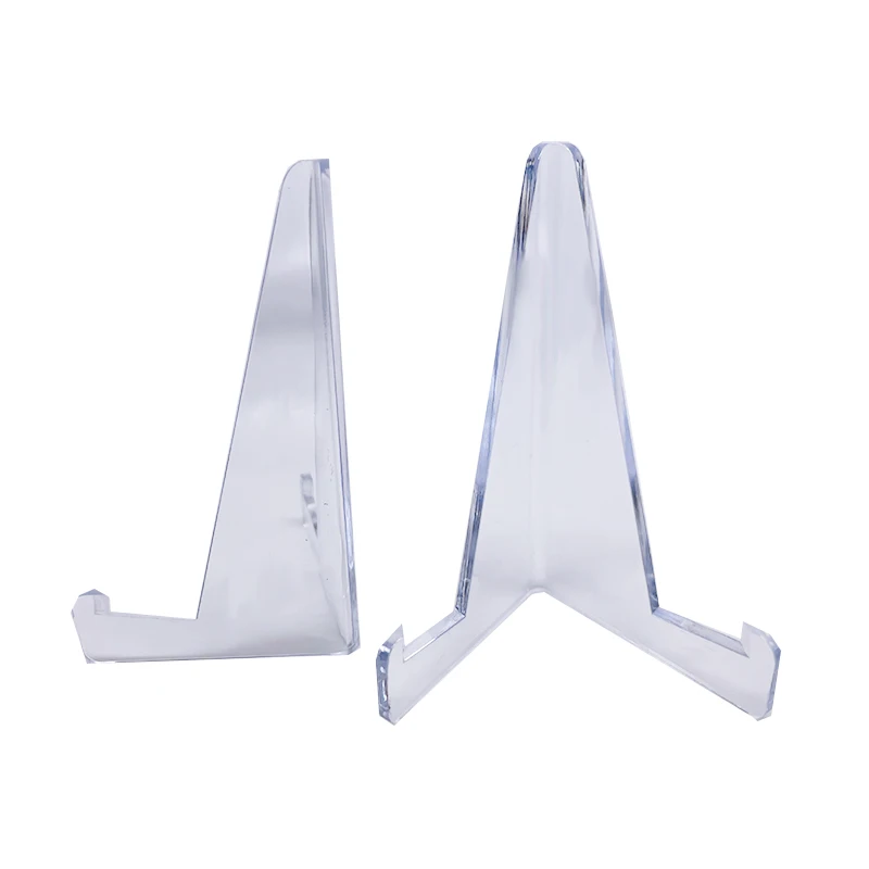 Wholesale Multipurpose acrylic easel graded playing card slabs acrylic Card Display Stand for board game