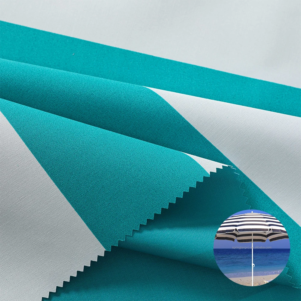 crochet umbrellas fabric 100% polyester waterpoof  uv resistant  outdoor fabrics