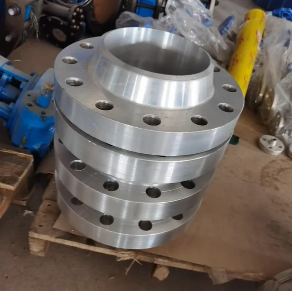 Customized stainless steel high pressure butt welding flange forgings die forging precision parts according to drawings