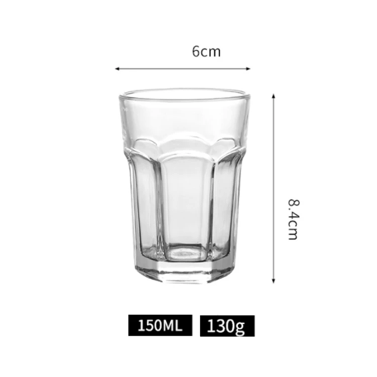 Fashioned Glass Whisky Beer Glasses Water Glass Cup Glassware