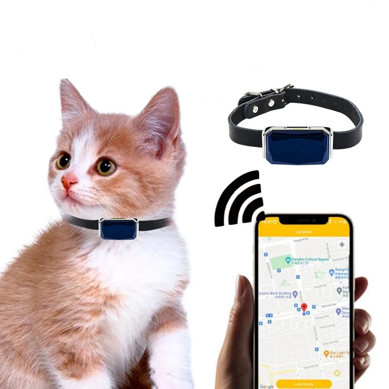 Премиум оптовая продажа с фабрики водонепроницаемый GPS трекер ошейник для домашних животных приложение отслеживания кошки и