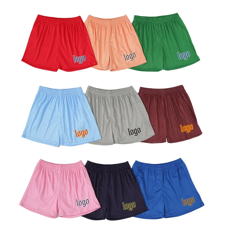 Мужские пляжные шорты из полиэстера 5 дюймов