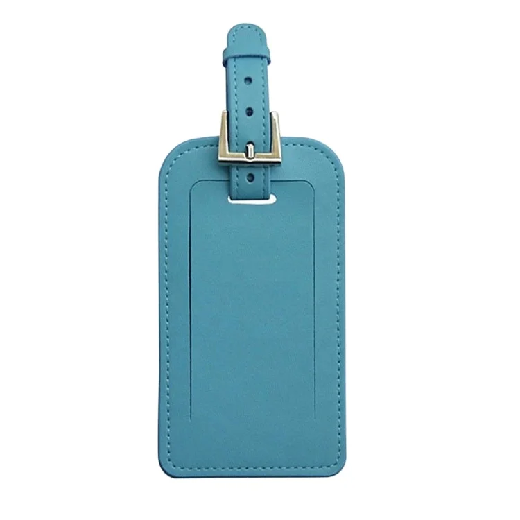 High Quality Custom Private Label Leather Travel Luggage Tag