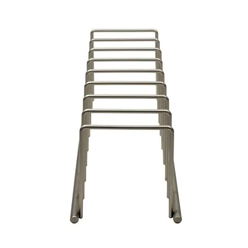 Satin Nickel Serving Trays Reusable Containers Spectrum Diversified Euro Kitchen Organizer for Plates