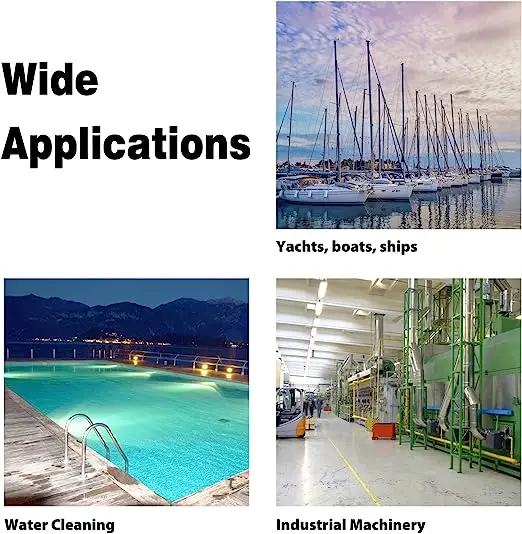 Bilge Pump Float Switch 12V 24V 32V Ignition Protected Mercury, White