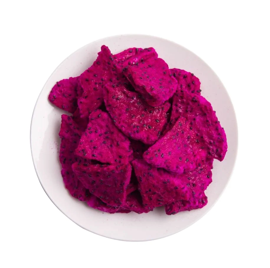 
freeze dried dragon fruit healthy sweet crisps snacks fresh dragon fruit freeze dried fruit 