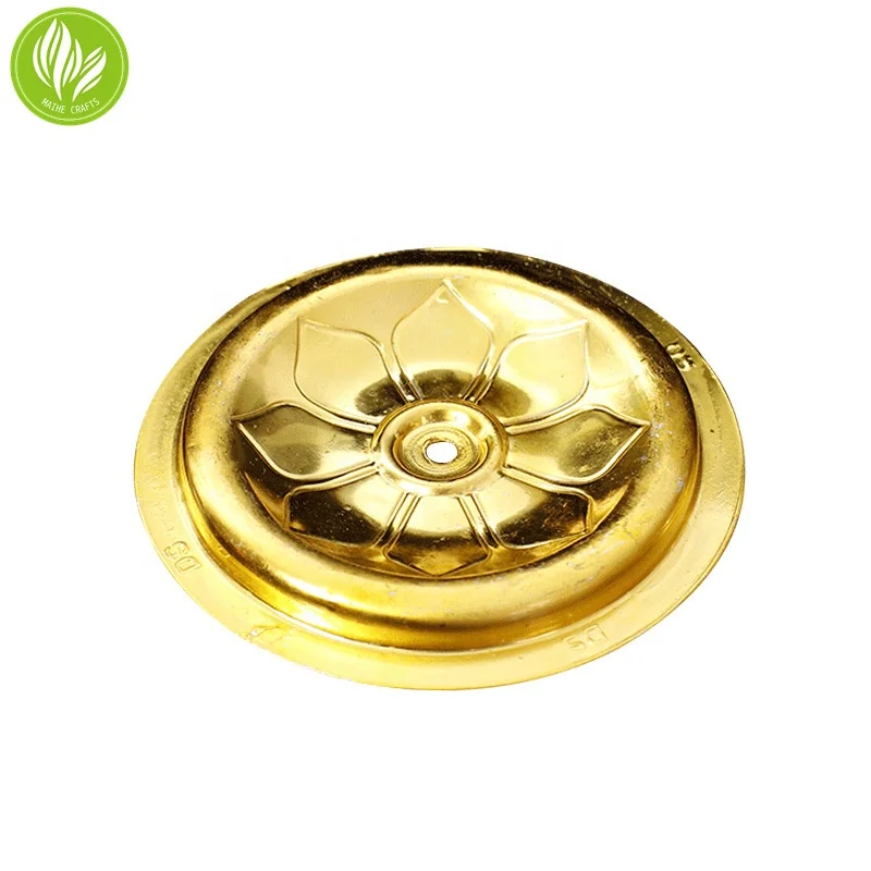 Wick Centering Devices Oil Lamp Floating Holders Aluminum Oil Floating Holder for Temple Oil Lamp Wick