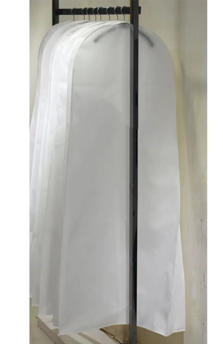 Custom Logo Foldable Oxford Non-Woven Garment Bag Dustproof Wedding Dress Cover for Long Gowns for Storage