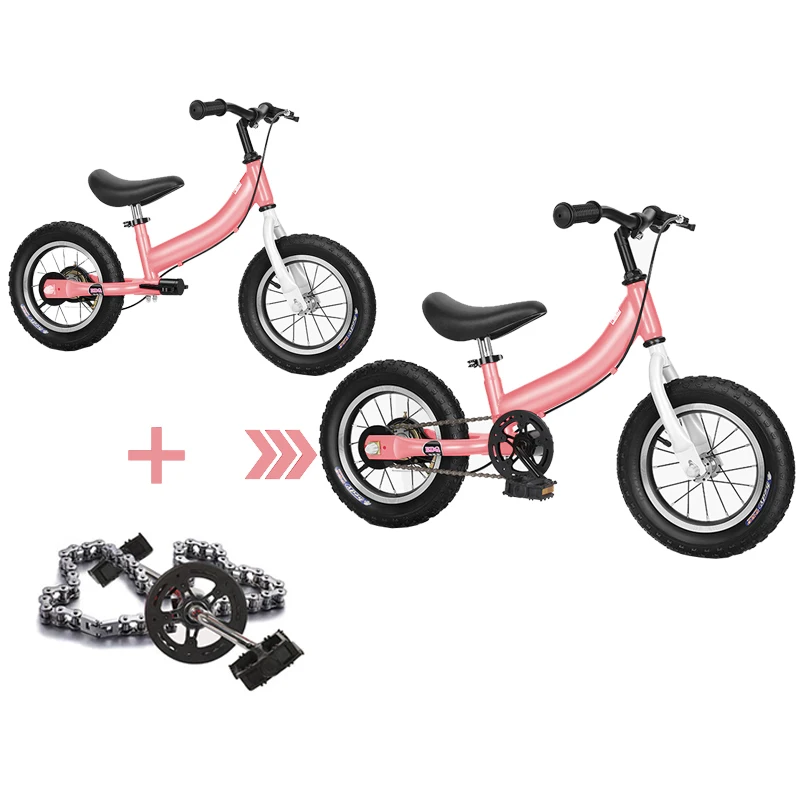 sepeda anak 2 en1 baby balance bike child boys girls bicycle kids children toys bicycles for 3 to 5 to 6 to 8 years old