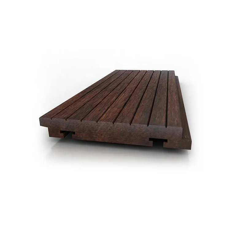 natural solid outdoor heavy bamboo flooring for decking park home furniture
