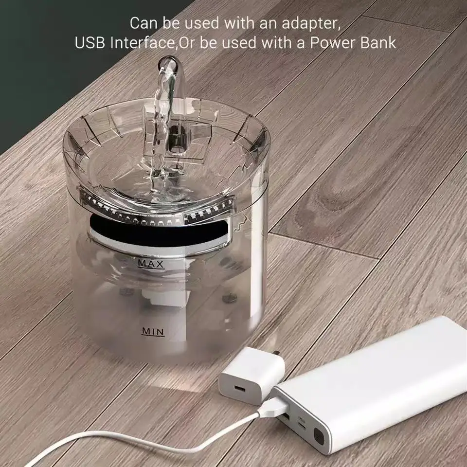 Новейший питьевой фонтан для домашних животных на батарейках с инфракрасным датчиком воды кошек