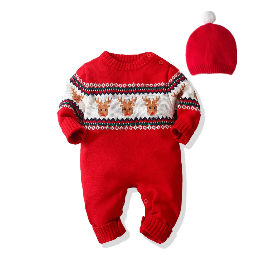 
New Born Long Sleeve Kids Jumpsuit Boy Girl Clothes Infant Unisex Baby Onesie 