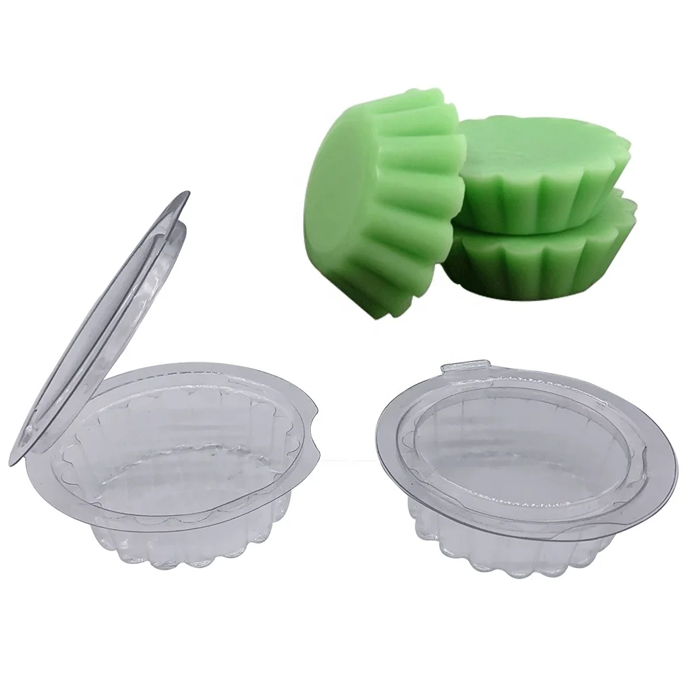 Clear PVC Wax Melts Packaging Clamshell