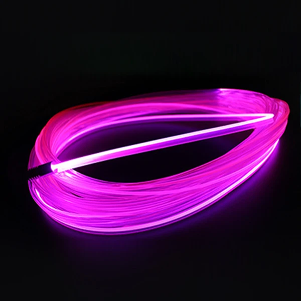 Side Emitting Fiber Optic With Good Quality Mouse Pad Side Glowing Fiber Optic Mouse pad Edge Ambient Light