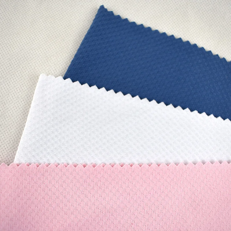 New arrival pique polyester spandex fabric for sunscreen shirt