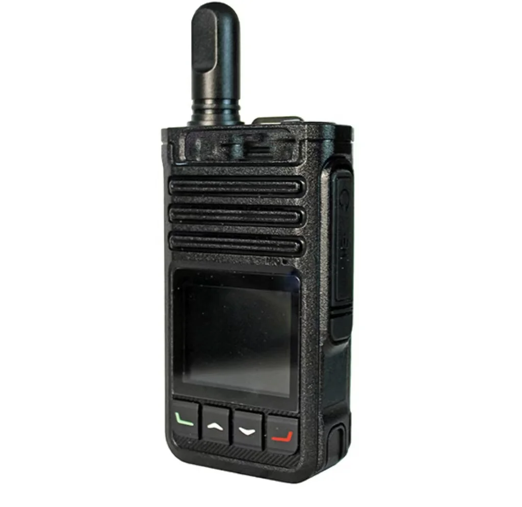 2-стороннее радио портативная Мини-Мобильная радиостанция 4G Sim-карта с PTT длинным ходовым реальным микрофоном для связи Push-to-Talk