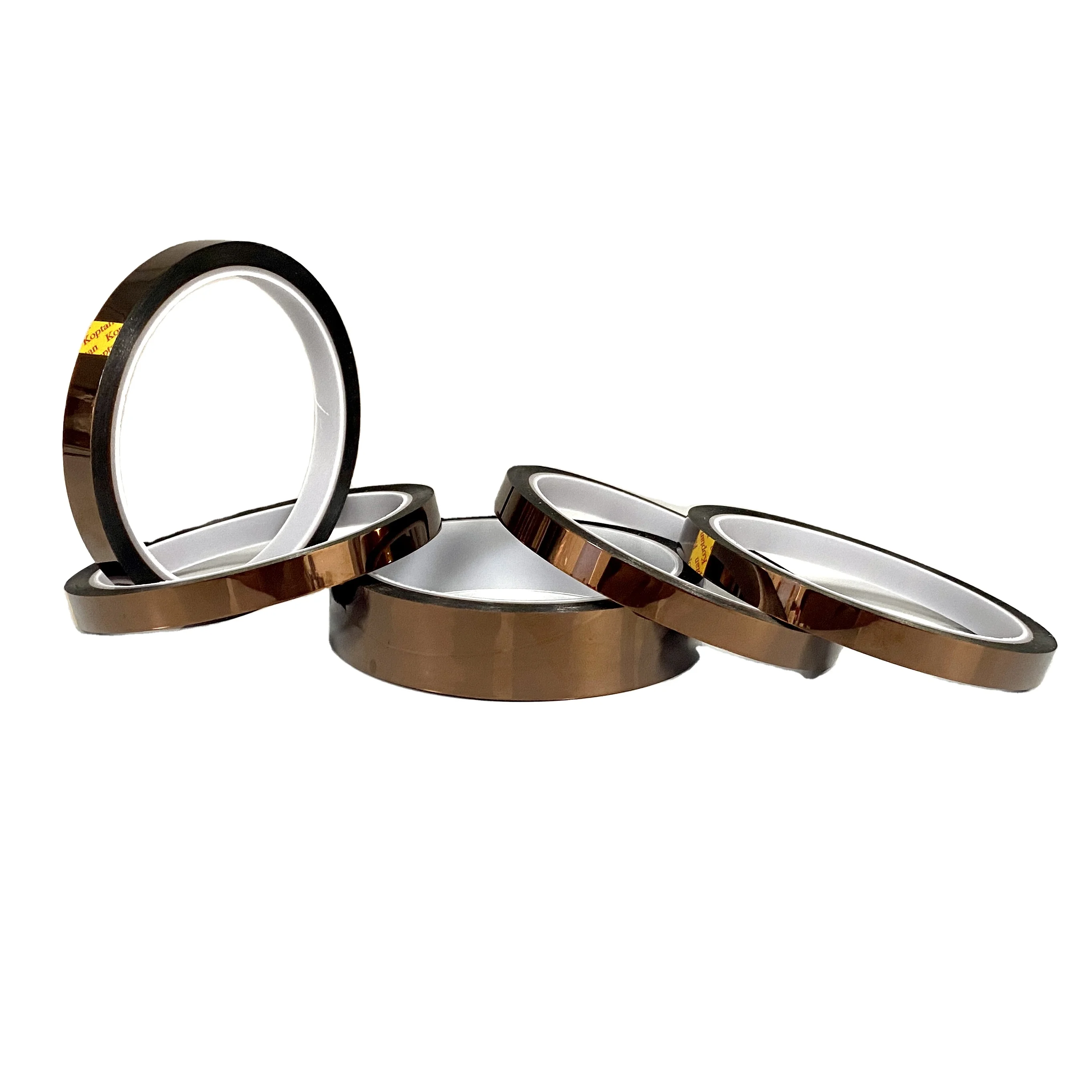 Wholesale Custom Teal Gold Finger High Temperature Tape Insulating Non-residual Polyimide Tape