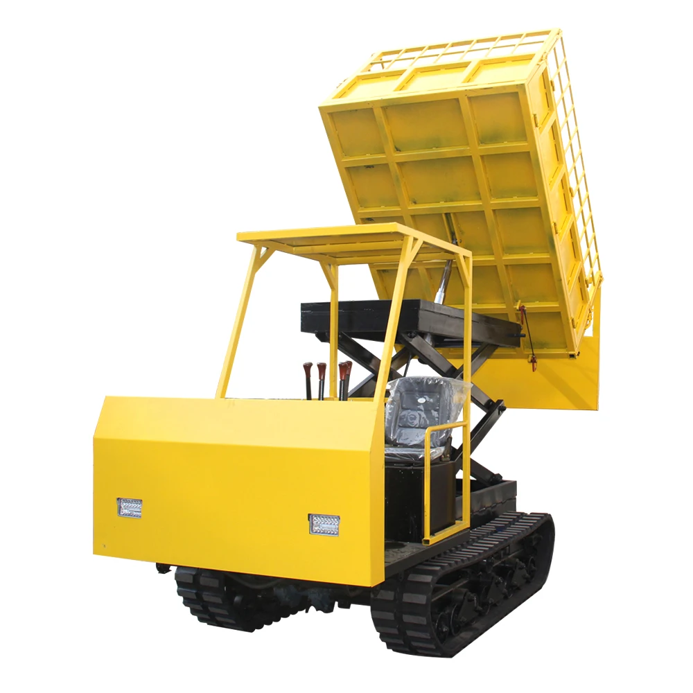 Mini Crawler Dump 3 Ton Truck Dumper For Rugged Mountain Roads Mountains And Deserts Dump Truck