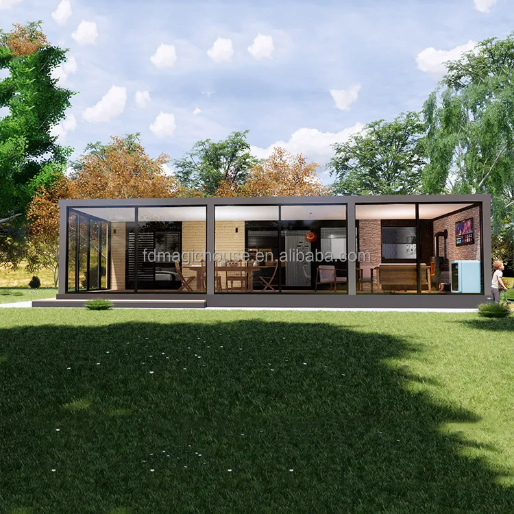 Magic House container folding container house container homes 40ft luxury house