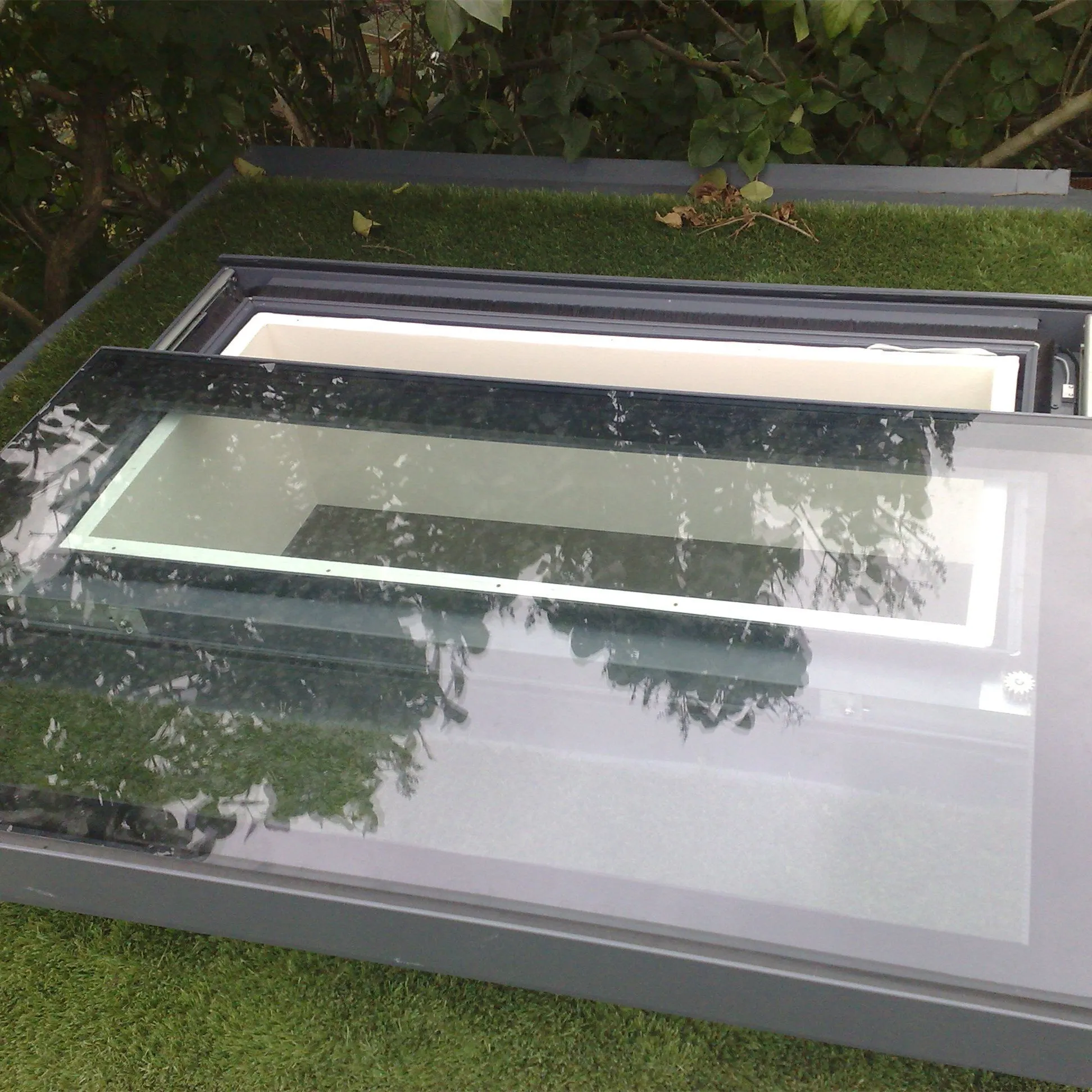 Australia aluminium/aluminum frame fixed tempered double glazed glass auto sliding channel/clad windows skylight