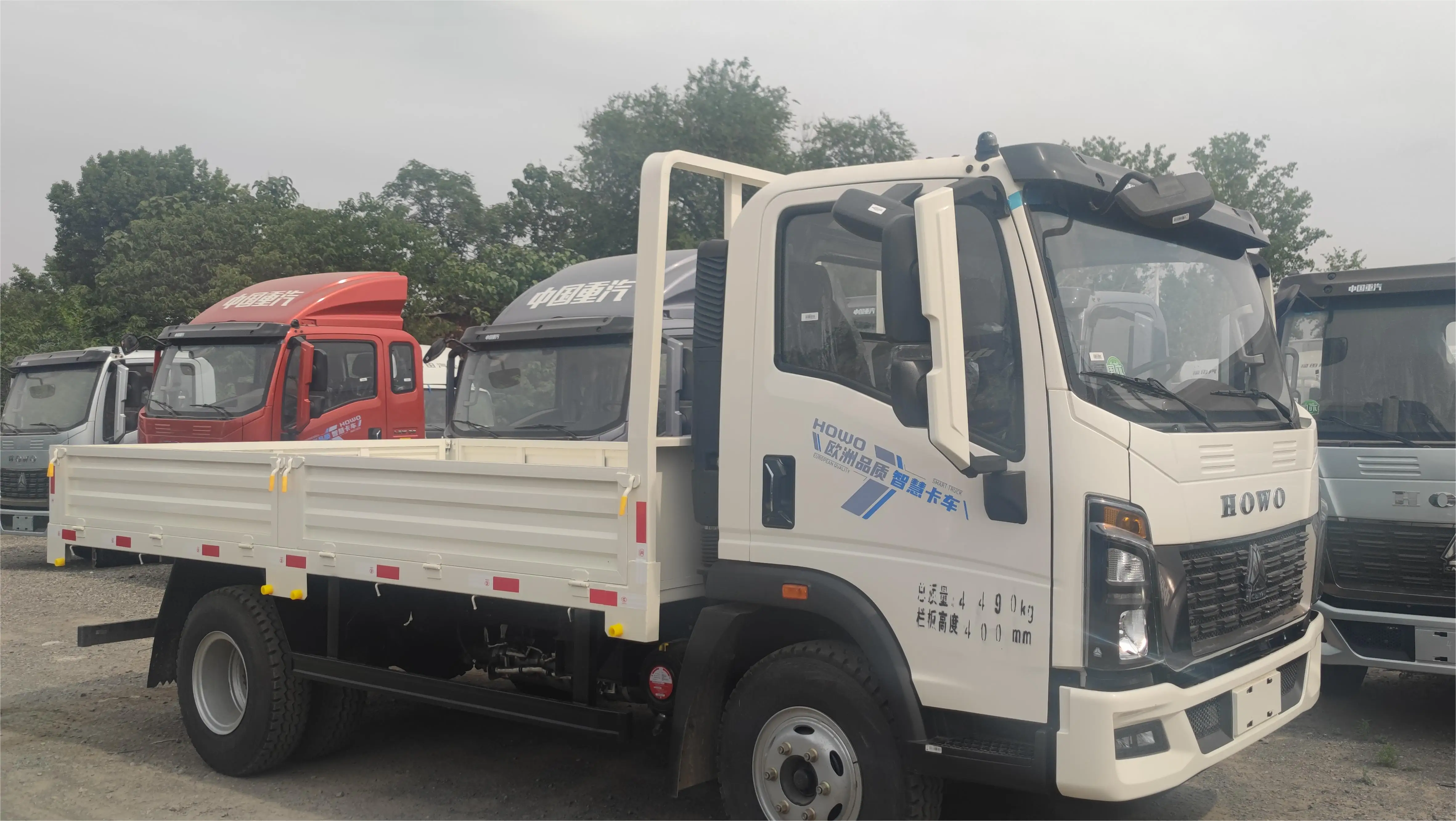 2024 Cheap Price SINOTRUCK HOWO Light Truck 150hp 4*2 New Dump Truck 6 Wheels Diesel