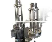 220V 3kw 4HP SS316L high shear batch homogenizer high shear mixer with fine screen working head for fine chemical homogenizing