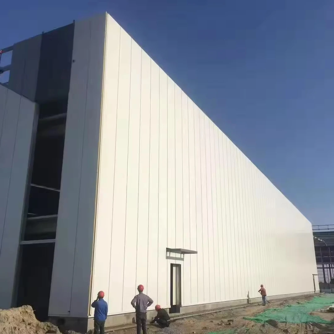 Industrial Warehouse Noise Reduce Sound  Proof Perforated Acoustic Rock Wool Wall Sandwich Panels