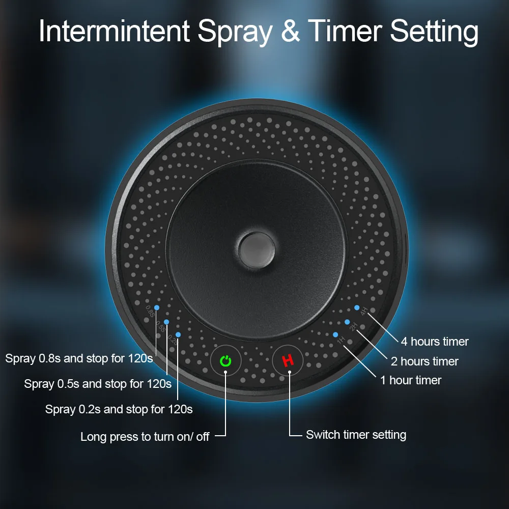 wholesale price new arrival timer function motion sensor luxury fragrance diffuser car freshener vent clip car scent diffuser