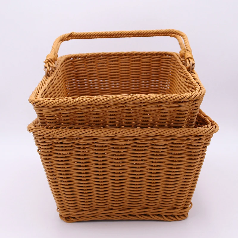 Factory Wholesale woven storage basket fruit and vegetable basket picnic basket Eco Friendly