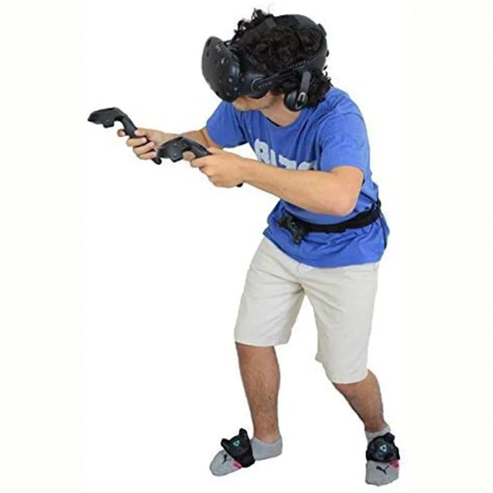 VR Tracker Belt for  Tracker Puck  Adjustable Belt Strap for Waist and Full Body Tracking in Virtual Reality