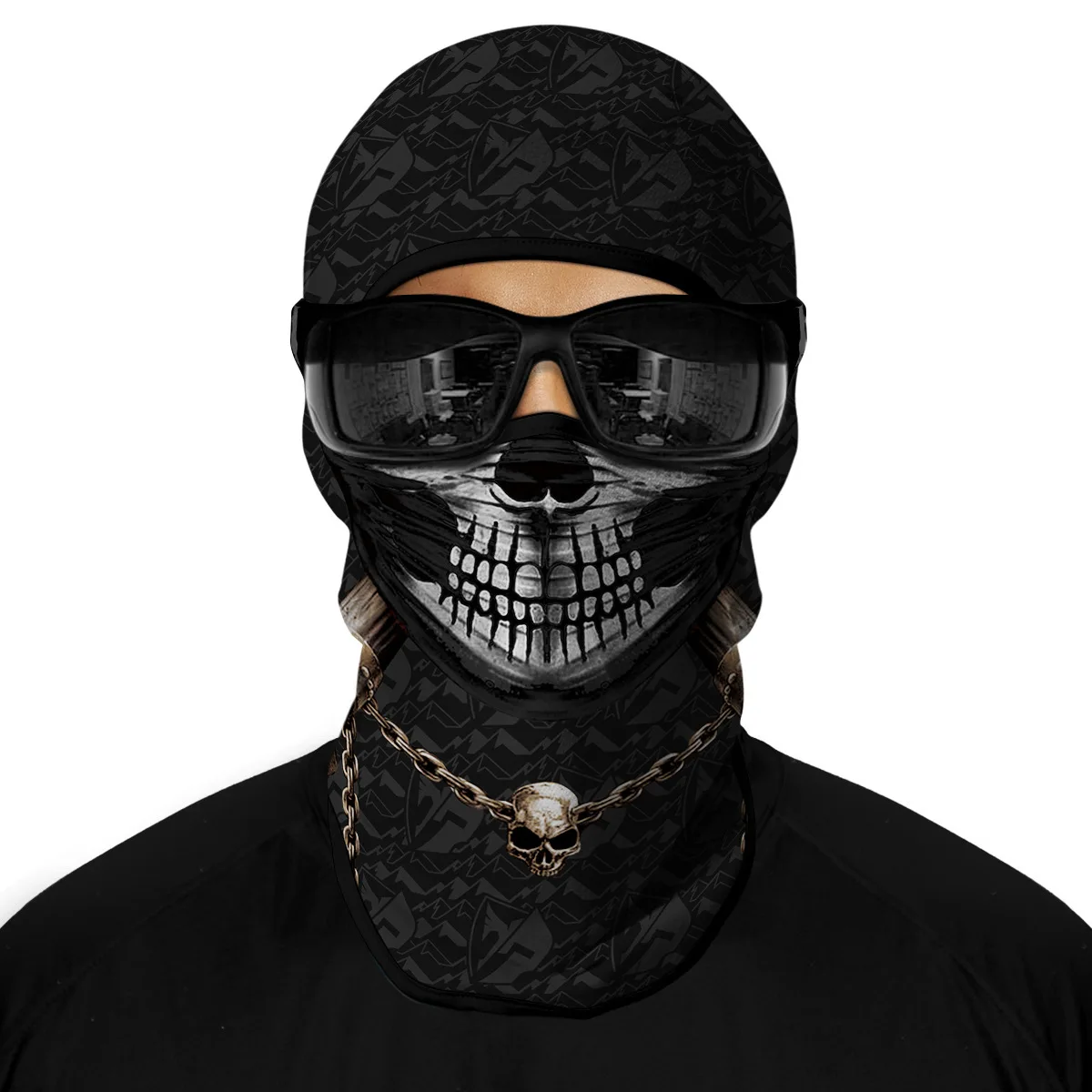 Custom Neck Gaiter Fishing Headwear Scarf Outdoor Sunscreen Full Face Mask Quick-dry Riding Helmet Liner