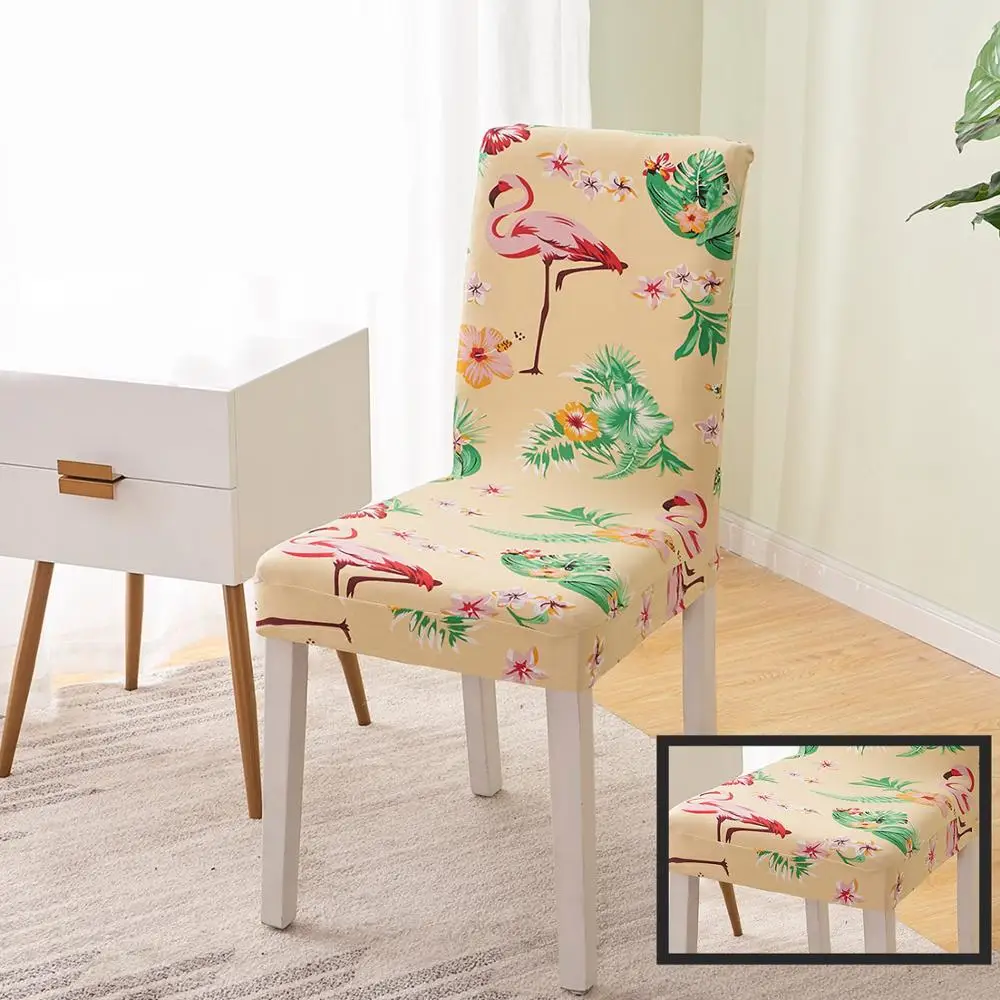 Printing Flexible Stretch Spandex Chair Cover For Restaurant Weddings Cheap Banquet Hotel Elastic Chair Covers