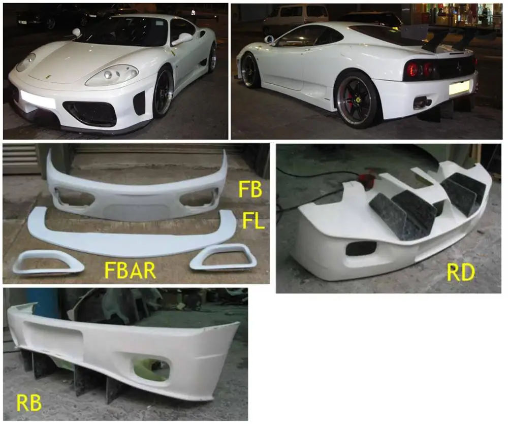 body kit for Ferrari 360 GT body kit F360 GT body kit