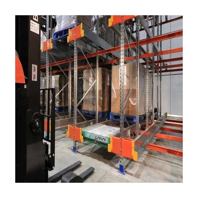 2021 Китай, сверхмощный автоматизированный стеллаж для хранения поддонов, используемый на складе