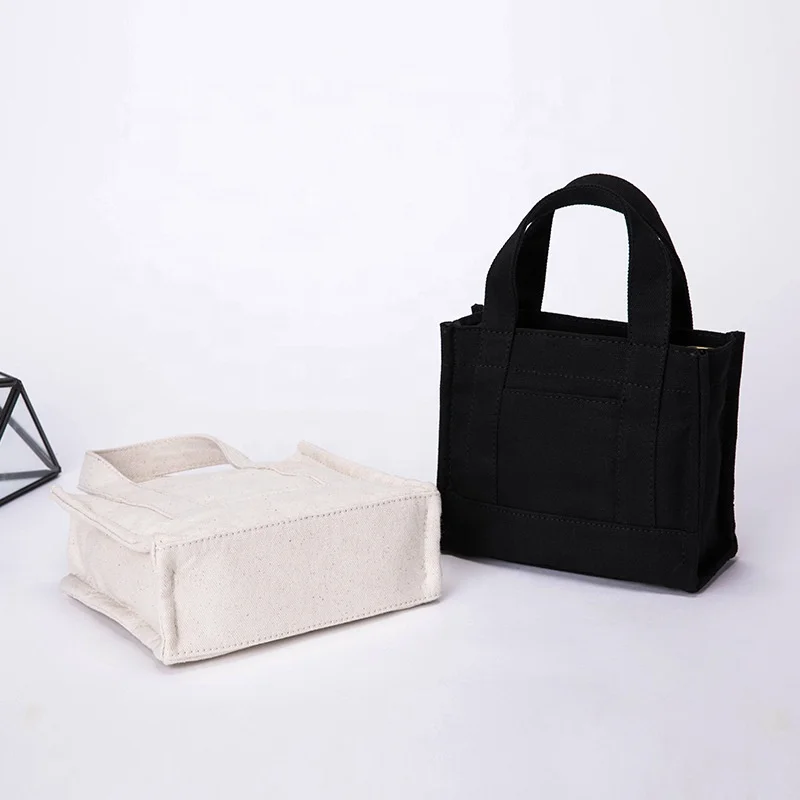 2020 Wholesale Designer Small Custom Eco Cotton Canvas Logo Printing Sling Bags Beach Shopping Tote Bag Canvas Cotton Bag