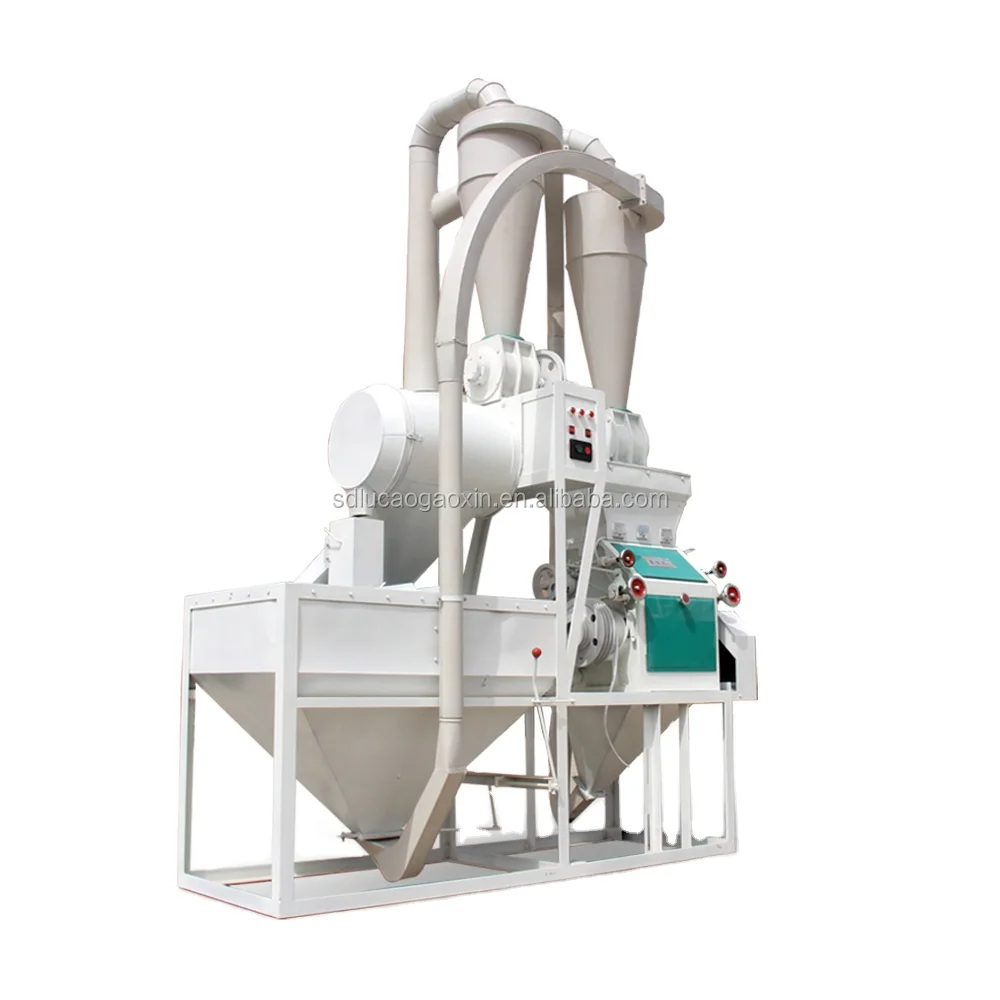 flour making machine beans maize commercial industrial small scale wheat mini flour mill wheat flour mill