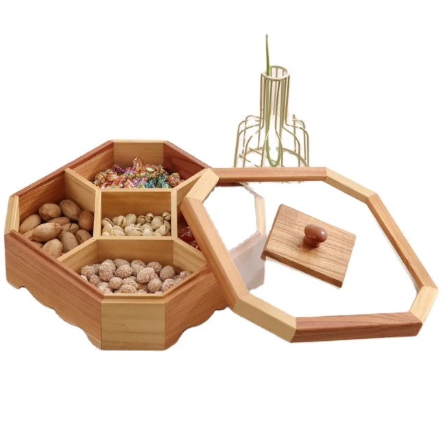 wooden dry fruit tray hot sale products for living room kitchen Wooden tray widely used wooden food serving tray