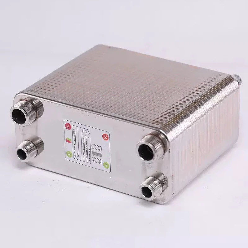 Air to Water Plate Heat Exchanger Stainless Steel Heat Exchanger