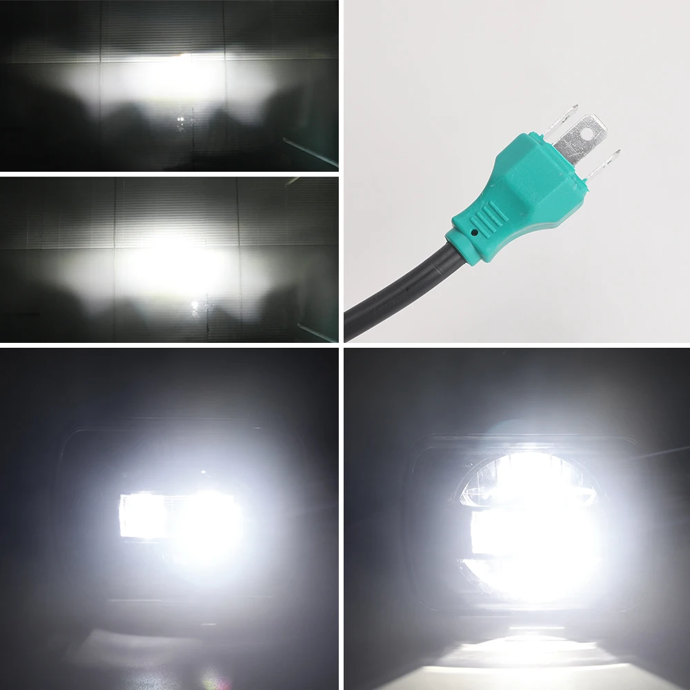 
LOYO Kingkong headlight 7x6 7inch square headlamp DRL 6500K 7inch led headlight 