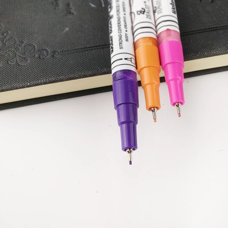 Write on Glass Painting Ceramic Porcelain Metal Wood Plastic Permanent Waterproof Metallic Acrylic Paint Marker Pens
