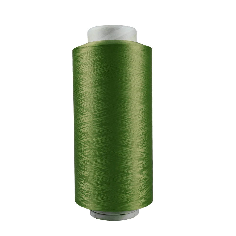 Factory direct selling AA grade 100% polyester dty filament yarn