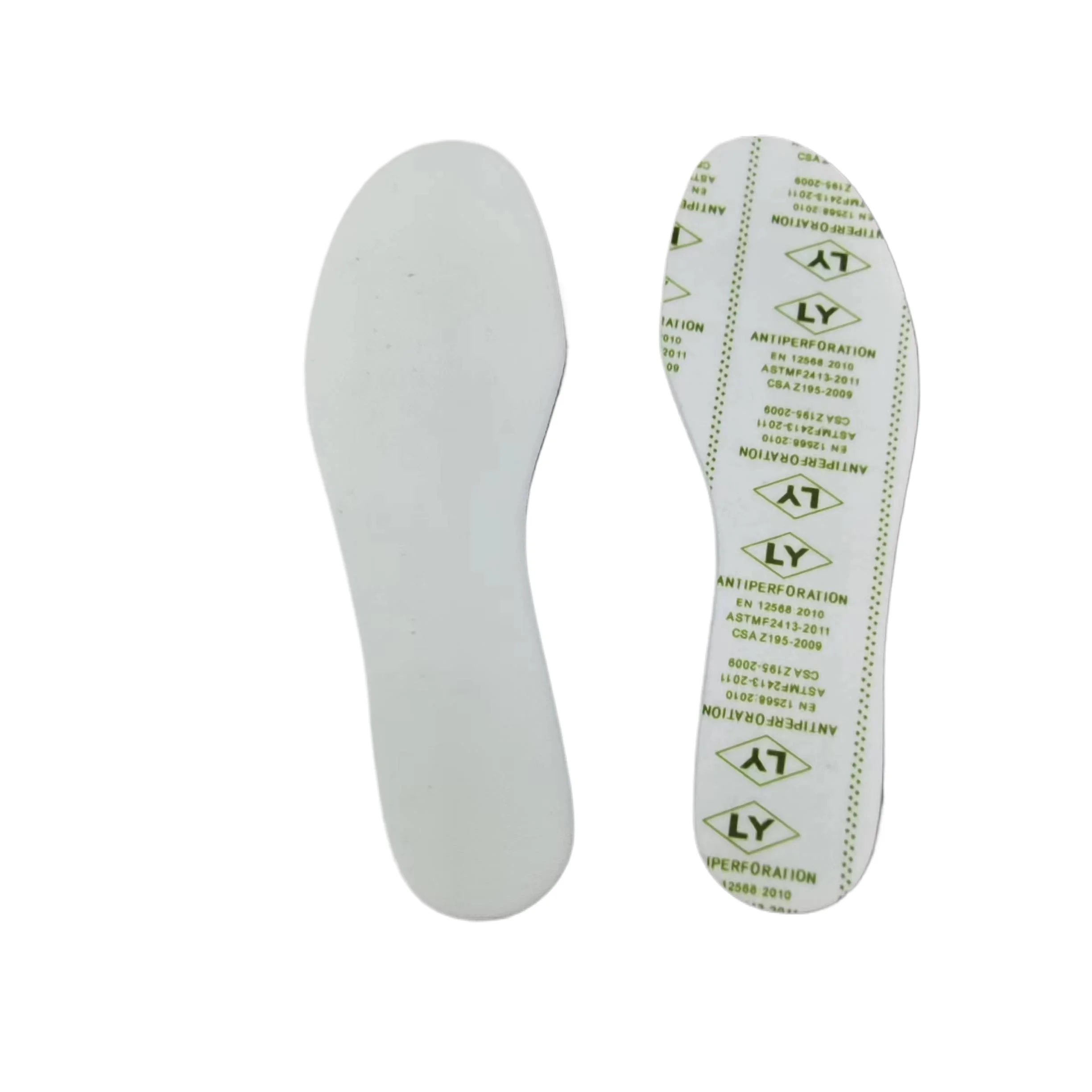 PL standard thin & light zero puncture 1100N safety shoes anti-puncture insoles